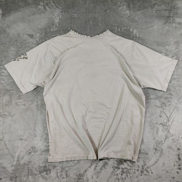 VTG Y2K Ecko Unltd Lakewood Pool streetwear grunge thrashed tshirt mens XXL - Picture 2 of 12